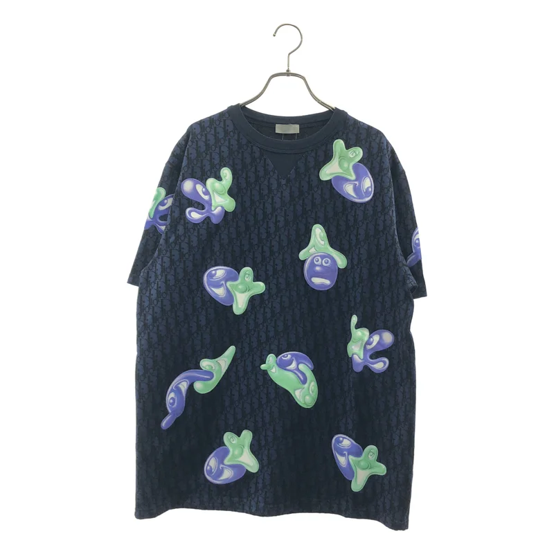 Dior / ディオール | ×Kenny Scharf ケニーシャーフ / オブリーク Tシャツ | XL | メンズ
