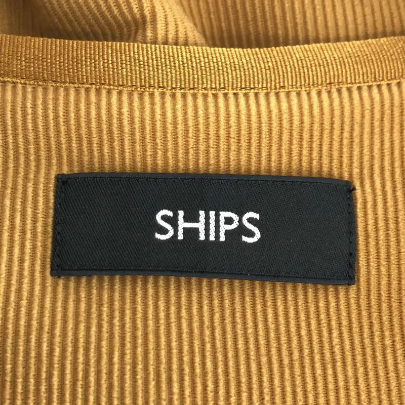 SHIPS / シップス | ノーカラー ジップ ジャケット | M | レディース
