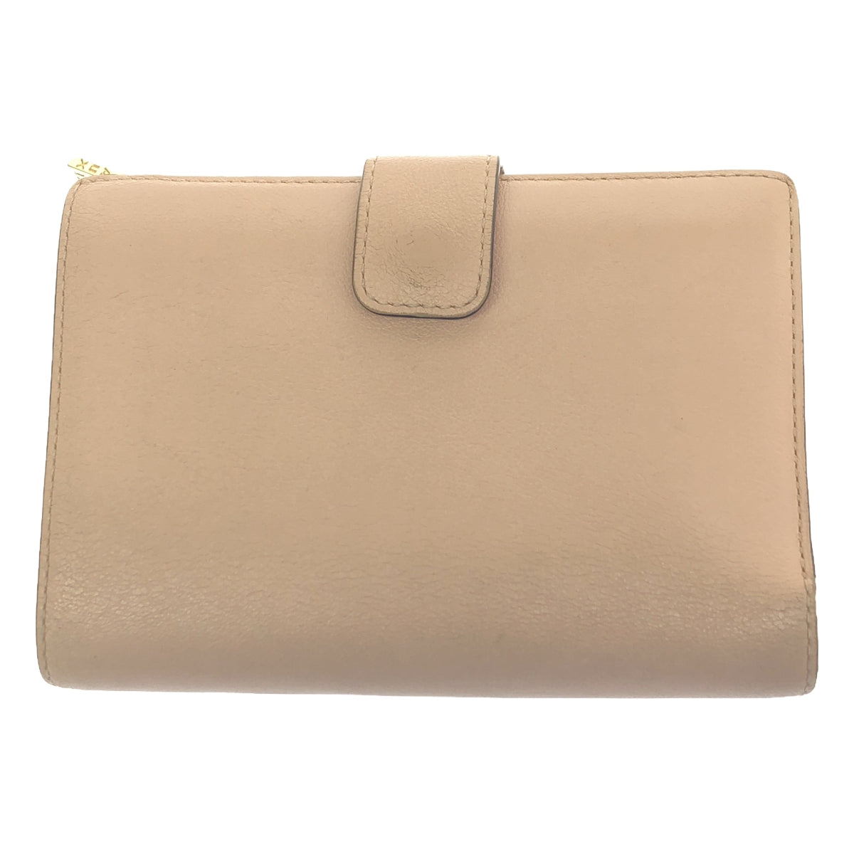 DELVAUX / デルヴォー | LOUISE ルイーズ レザー 2つ折り ウォレット 財布 | ピンク系 | レディース DELVAUX / デルヴォー | LOUISE ルイーズ レザー 2つ折り ウォレット