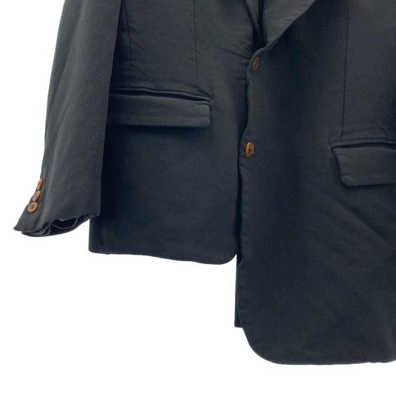COMME des GARCONS HOMME PLUS / コムデギャルソンオムプリュス | 2017AW | ポリエステル 製品加工 2B シングルブレスト ジャケット | S | メンズ