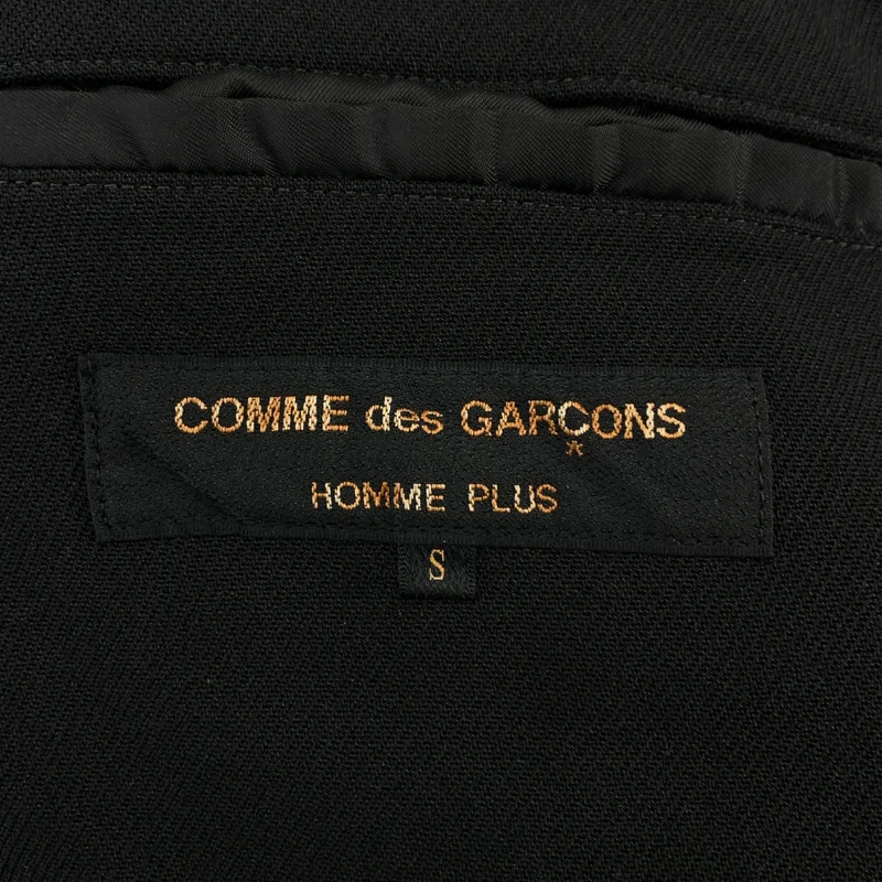COMME des GARCONS HOMME PLUS / コムデギャルソンオムプリュス | 2017AW | ポリエステル 製品加工 2B シングルブレスト ジャケット | S | メンズ