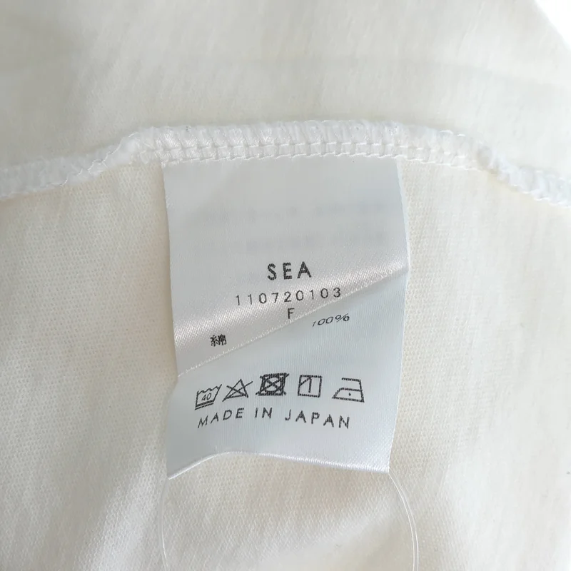 SEA / シー | バックオープン アシンメトリー カットソー | F | レディース