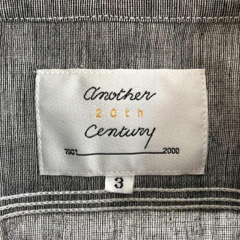 another 20th century / アナザートゥエンティースセンチュリー | コットン リネン ワークシャツ | 3 | メンズ