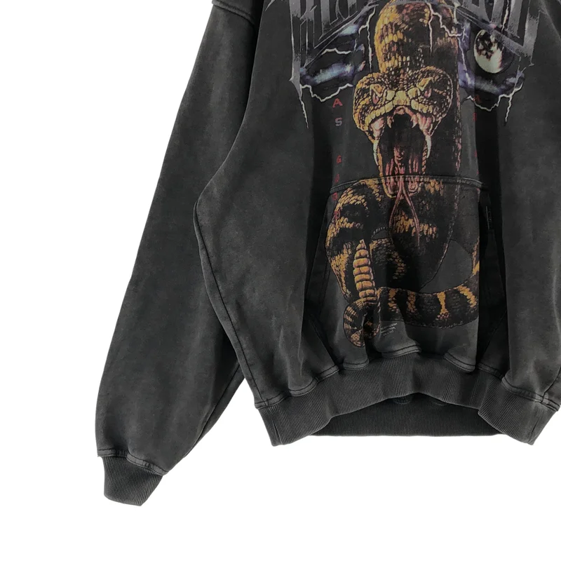 REPRESENT / リプレゼント | AS GOOD AS DEAD HOODIE / スネークプリント プルオーバーパーカー | M | メンズ