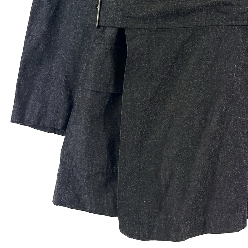 COMME des GARCONS COMME des GARCONS / コムコム | 2015SS | 特殊加工 ウール コットン ジャケット | S | レディース