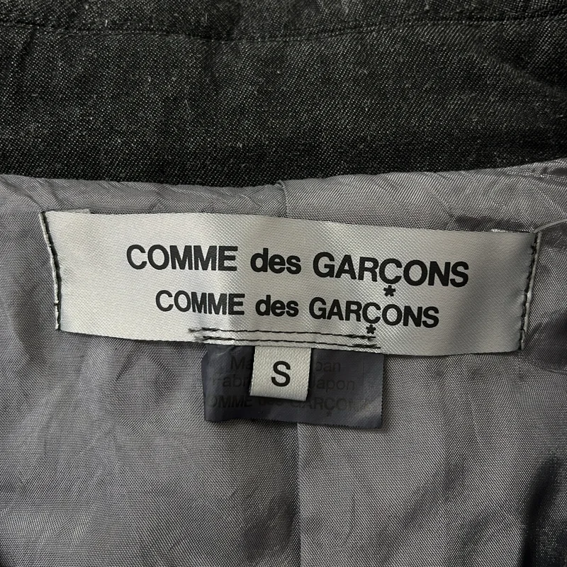COMME des GARCONS COMME des GARCONS / コムコム | 2015SS | 特殊加工 ウール コットン ジャケット | S | レディース