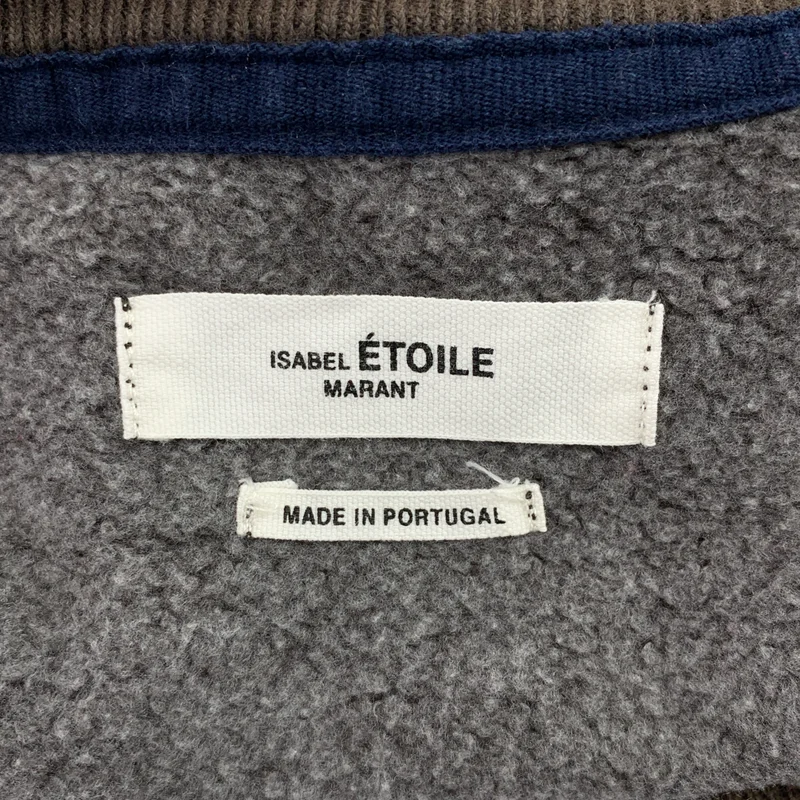 ISABEL MARANT ETOILE / イザベルマランエトワール | パッチ ラグラン クルーネック スウェット | 36 | レディース