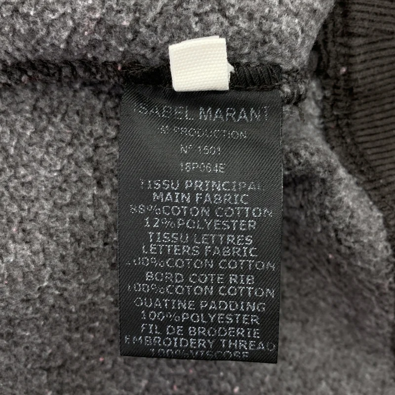 ISABEL MARANT ETOILE / イザベルマランエトワール | パッチ ラグラン クルーネック スウェット | 36 | レディース