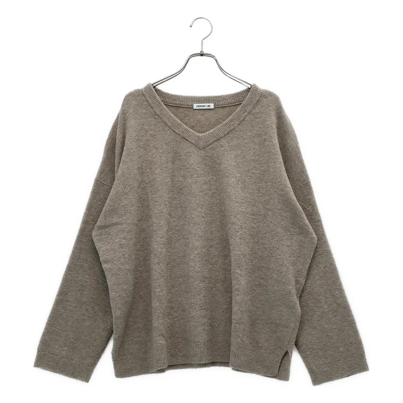 Deuxieme Classe / ドゥーズィエムクラス | Boucle Vネック プルオーバー ニット | F | レディース