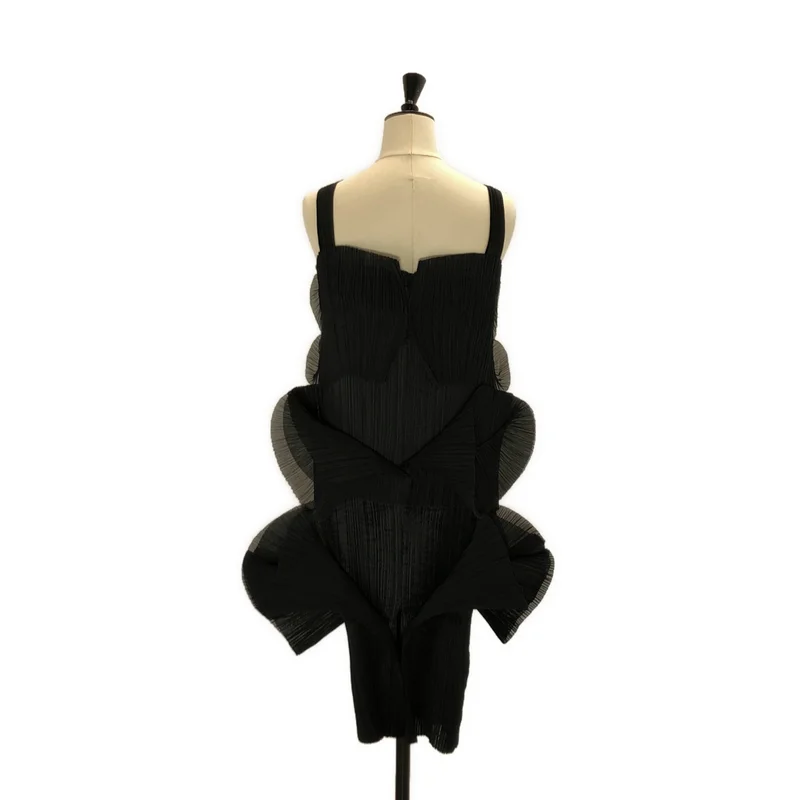 ISSEY MIYAKE FETE / イッセイミヤケフェット | 2007AW | プリーツ 変形 キャミワンピース | 3 | レディース