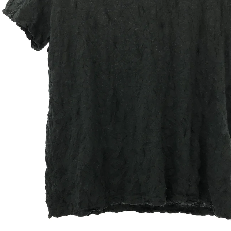 me ISSEY MIYAKE / ミーイッセイミヤケ | シワ加工 クルーネック カットソー |