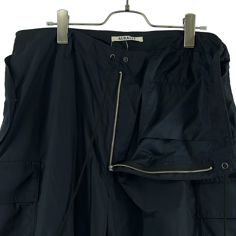 【美品】  AURALEE / オーラリー | LIGHT NYLON FATIGUE PANTS ナイロン ファティーグパンツ | 5 | ネイビー | メンズ AURALEE / オーラリー | LIGHT NYLON FATIGUE PANTS ナイロン