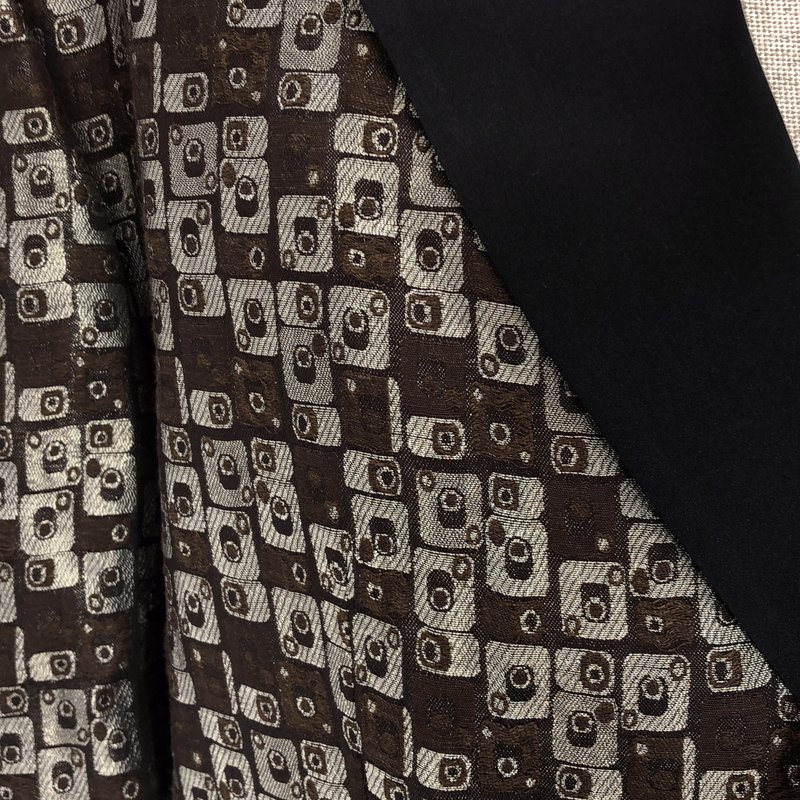 DRIES VAN NOTEN / ドリスヴァンノッテン | 総柄ジャガード ダブルブレスト テーラードジャケット | 54 | メンズ