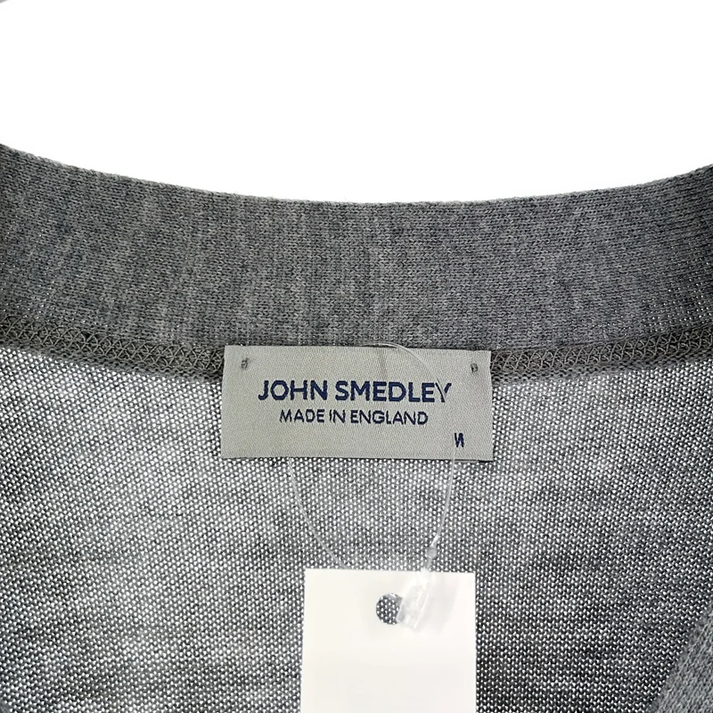 JOHN SMEDLEY / ジョンスメドレー | メリノウール Vネックカーディガン | M | メンズ