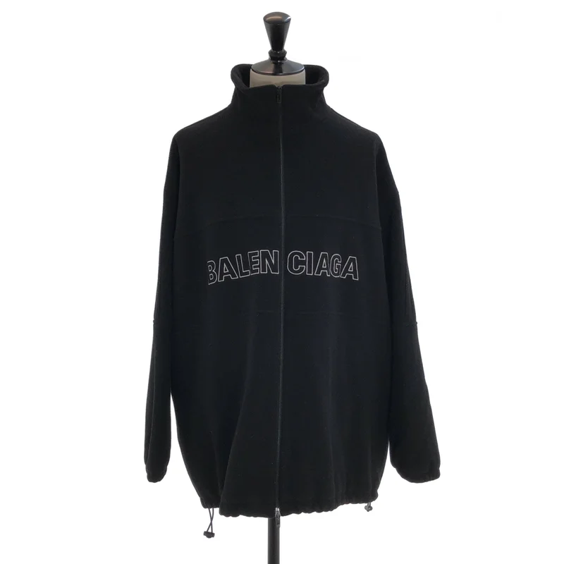 BALENCIAGA / バレンシアガ | FLEECE TRACK SUIT JACKET フリース ジャケット | 46 | メンズ