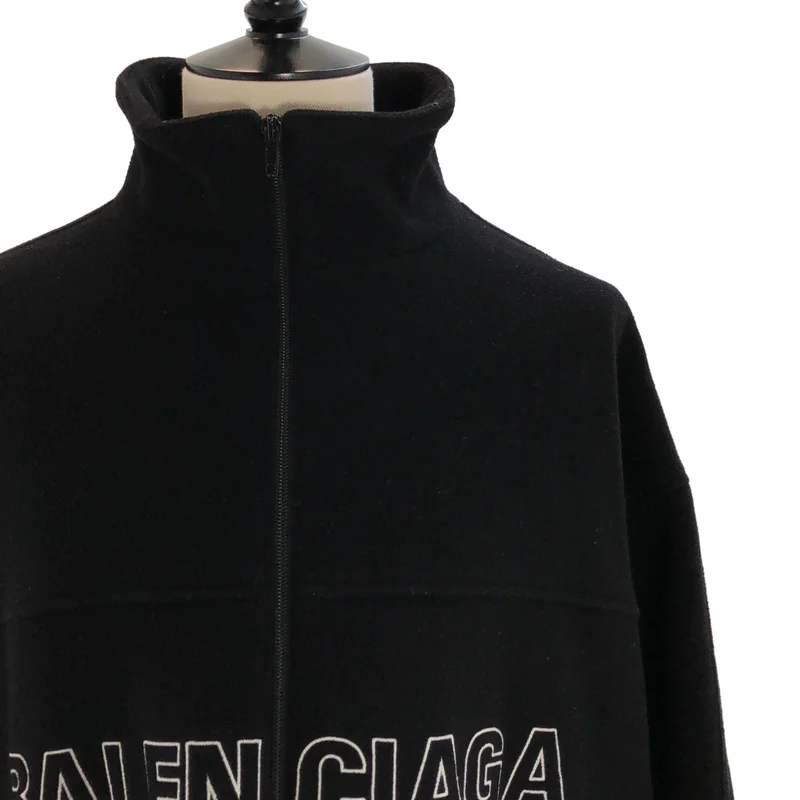 BALENCIAGA / バレンシアガ | FLEECE TRACK SUIT JACKET フリース ジャケット | 46 | メンズ