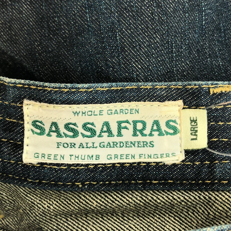 SASSAFRAS / ササフラス | Fall Leaf Pants / フォールリーフ デニムパンツ | L | メンズ