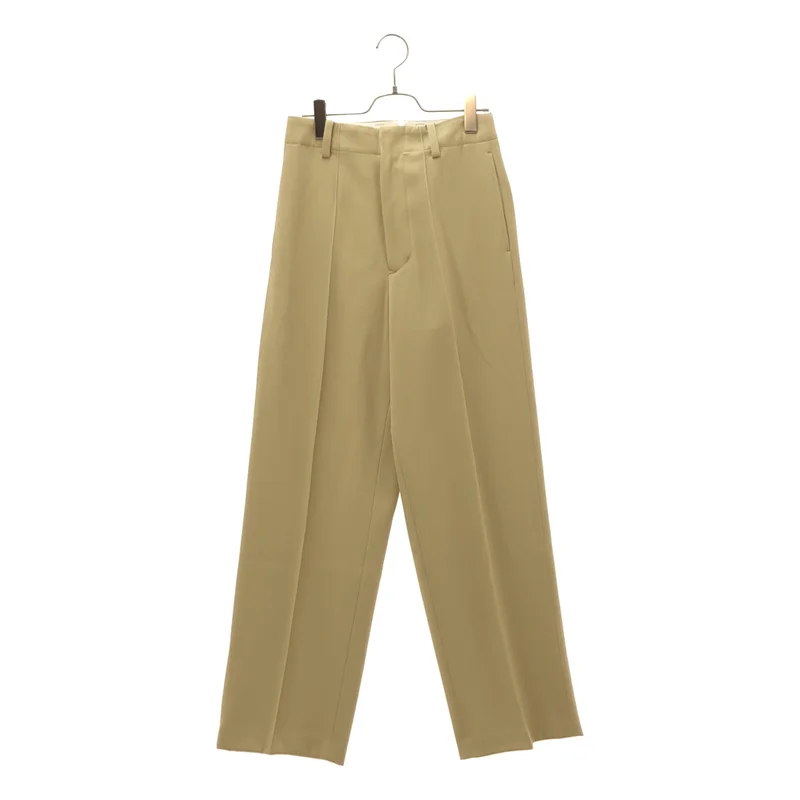 YLEVE / イレーヴ | 2024AW | WOOL RAYON TWILL TR 1 / ウール レーヨン ツイル ワイドスラックス | 0 | レディース
