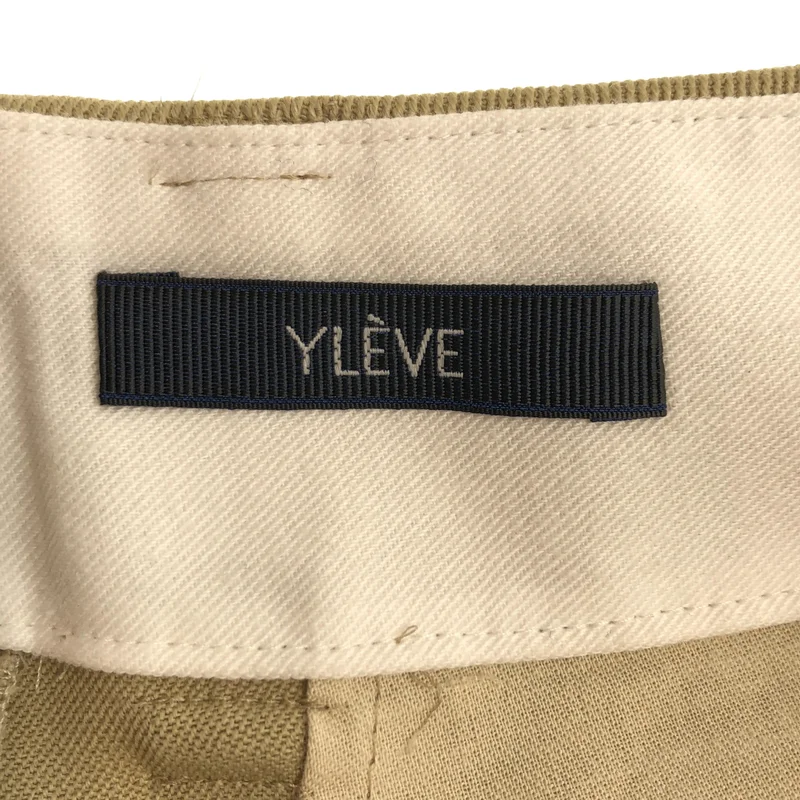 YLEVE / イレーヴ | 2024AW | WOOL RAYON TWILL TR 1 / ウール レーヨン ツイル ワイドスラックス | 0 | レディース