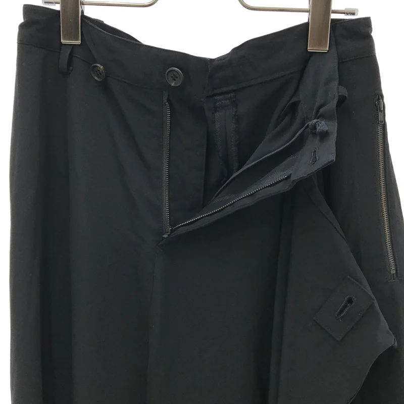 REGULATION Yohji Yamamoto / レギュレーションヨウジヤマモト | 変形ラップパンツ | 2 | レディース