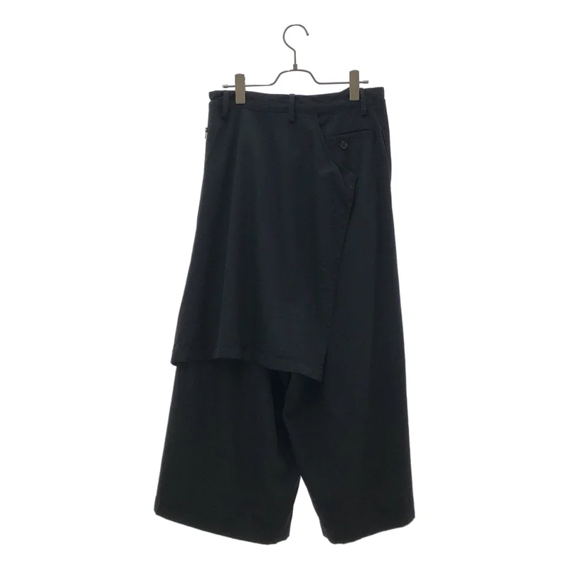 REGULATION Yohji Yamamoto / レギュレーションヨウジヤマモト | 変形ラップパンツ | 2 | レディース