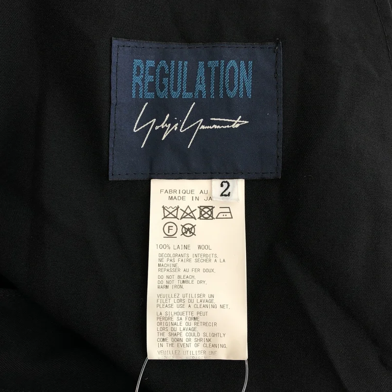 REGULATION Yohji Yamamoto / レギュレーションヨウジヤマモト | 変形ラップパンツ | 2 | レディース