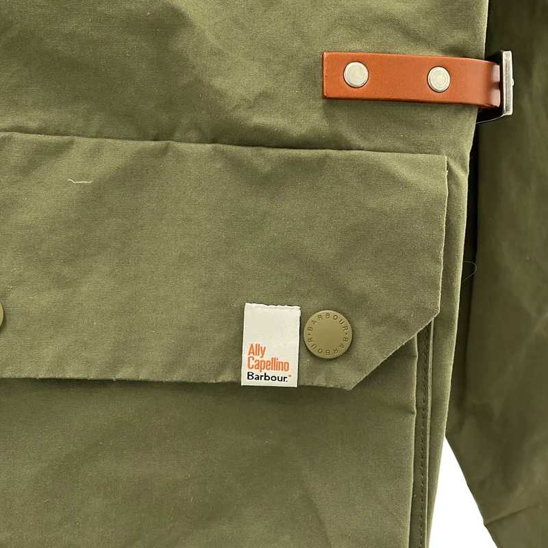 Barbour / バブアー | 2022SS | × Ally Capellino / アリー・カペリーノ / TIP CASUAL JACKET / コットン フーデッドジャケット | L | メンズ