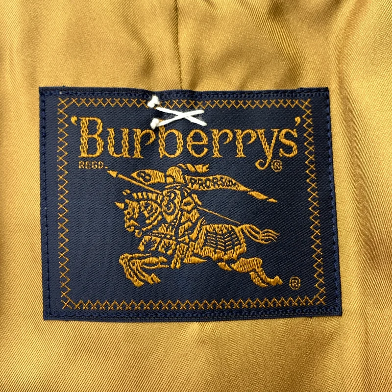Burberrys / バーバリーズ | コットンギャバジン ライナー付き 比翼 ステンカラーロングコート | 11 | レディース