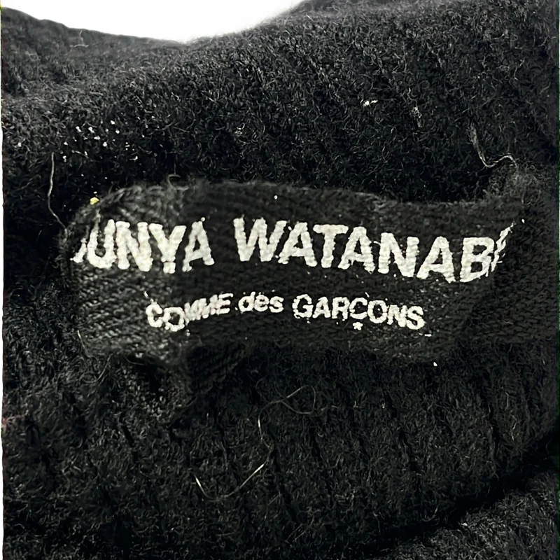 JUNYA WATANABE COMME des GARCONS / ジュンヤワタナベ | 1993AW | ウール ハイネック ショートスリーブニット |