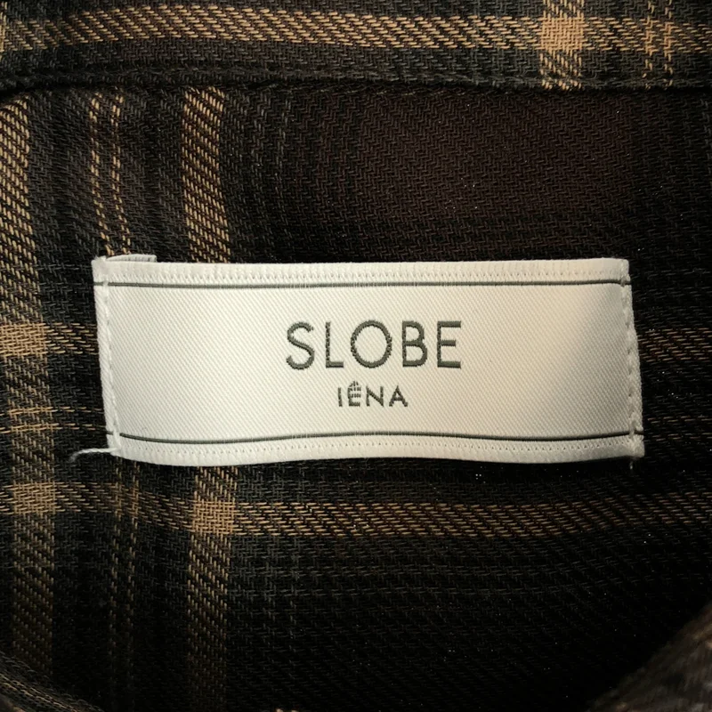 ​SLOBE IENA / スローブイエナ | 2025SS | ビエラチェックルーズシャツ |