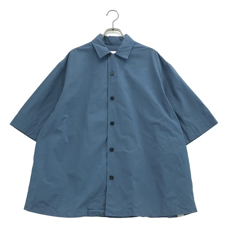 JIL SANDER+ / ジルサンダープラス | 2024SS | コットン オーバーサイズ オープンカラー 半袖シャツ | 48 | メンズ
