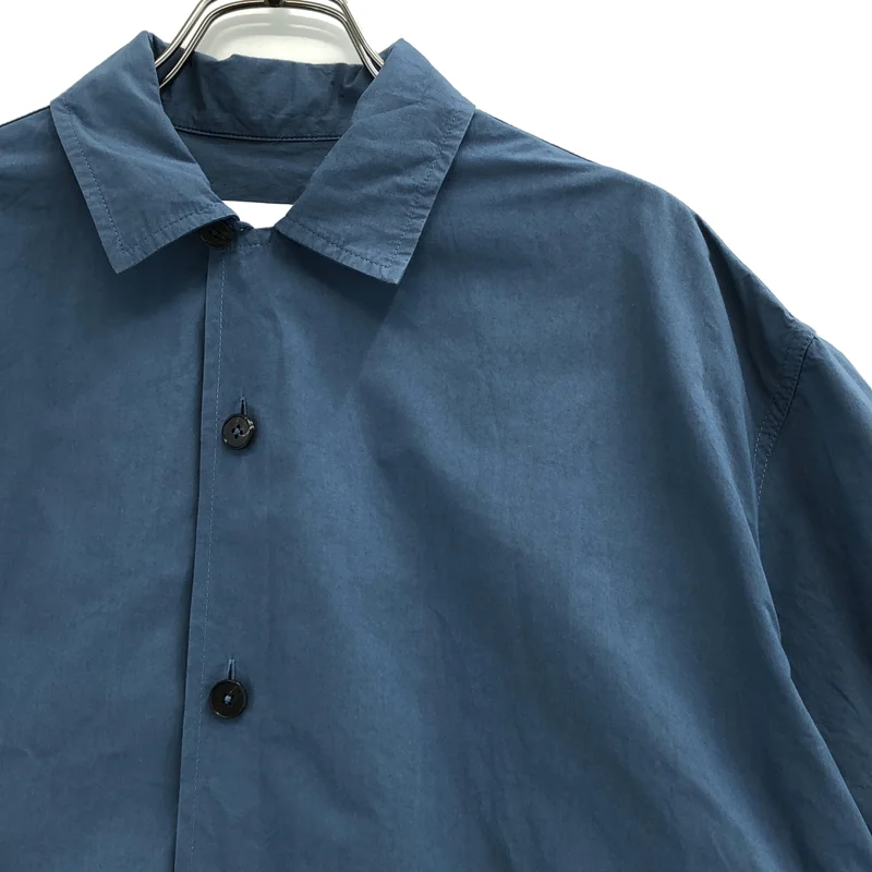 JIL SANDER+ / ジルサンダープラス | 2024SS | コットン オーバーサイズ オープンカラー 半袖シャツ | 48 | メンズ