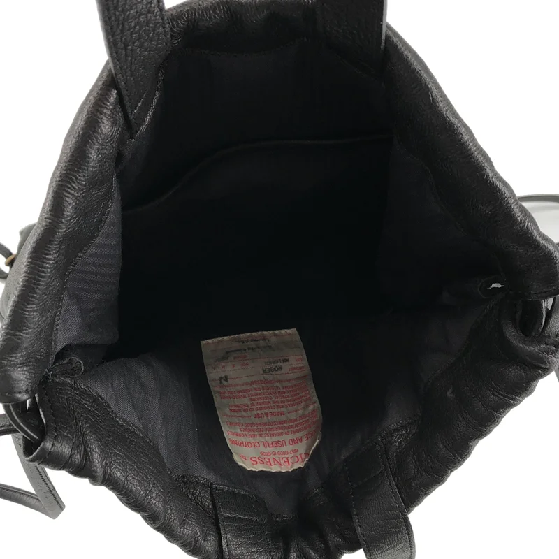 NICENESS / ナイスネス | 2025AW | ROGER Deer Leather Knapsack / ロジャー レザー ナップサック リュック NN-LNPA01 |