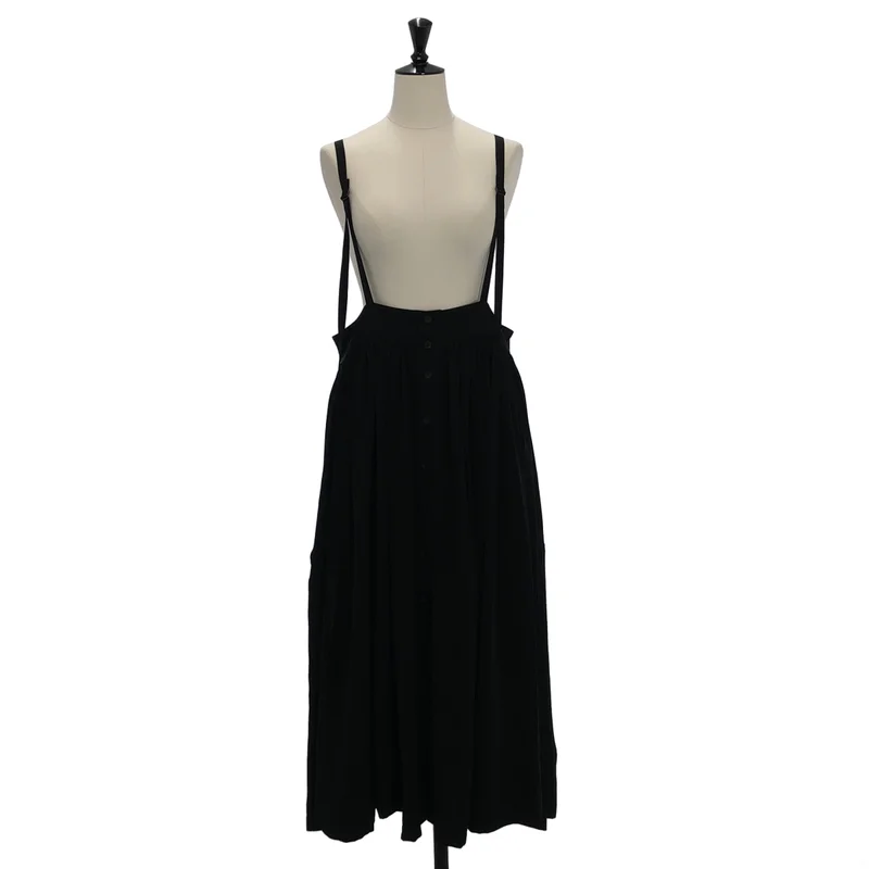 REGULATION Yohji Yamamoto / レギュレーションヨウジヤマモト | 2022AW | TA/PE DECHINE GPRCT SKIRT FV-S82-500 | 2 | レディース