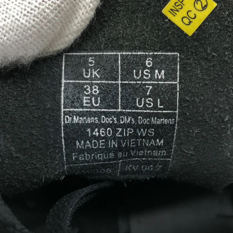 Dr.Martens / ドクターマーチン | 8ホール サイドジップ レースアップブーツ | 5 | レディース