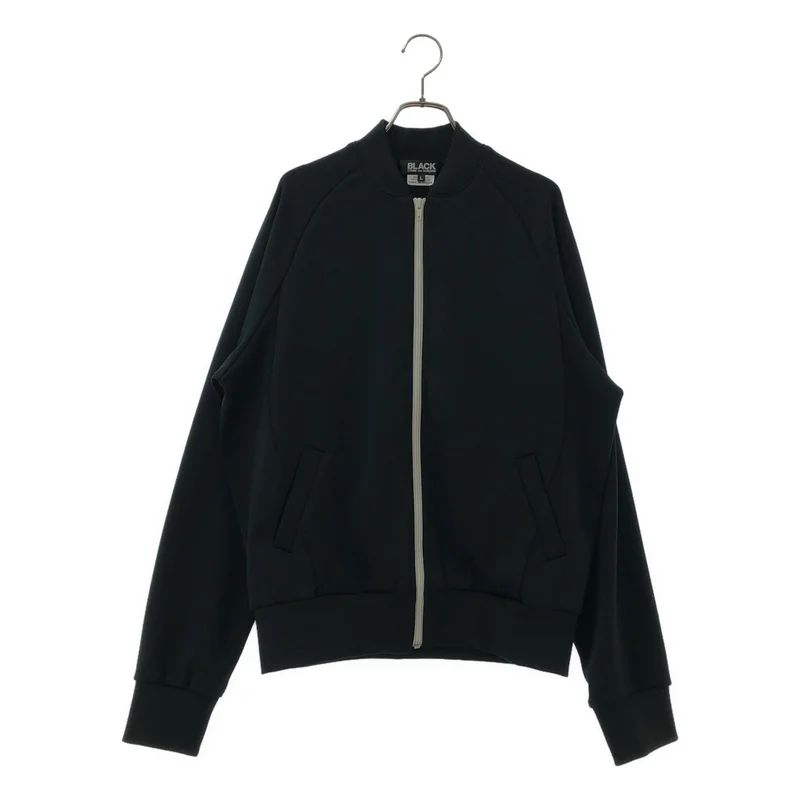 BLACK COMME des GARCONS / ブラックコムデギャルソン | AD2025 | ポリエステル トラックジャケット | L | メンズ