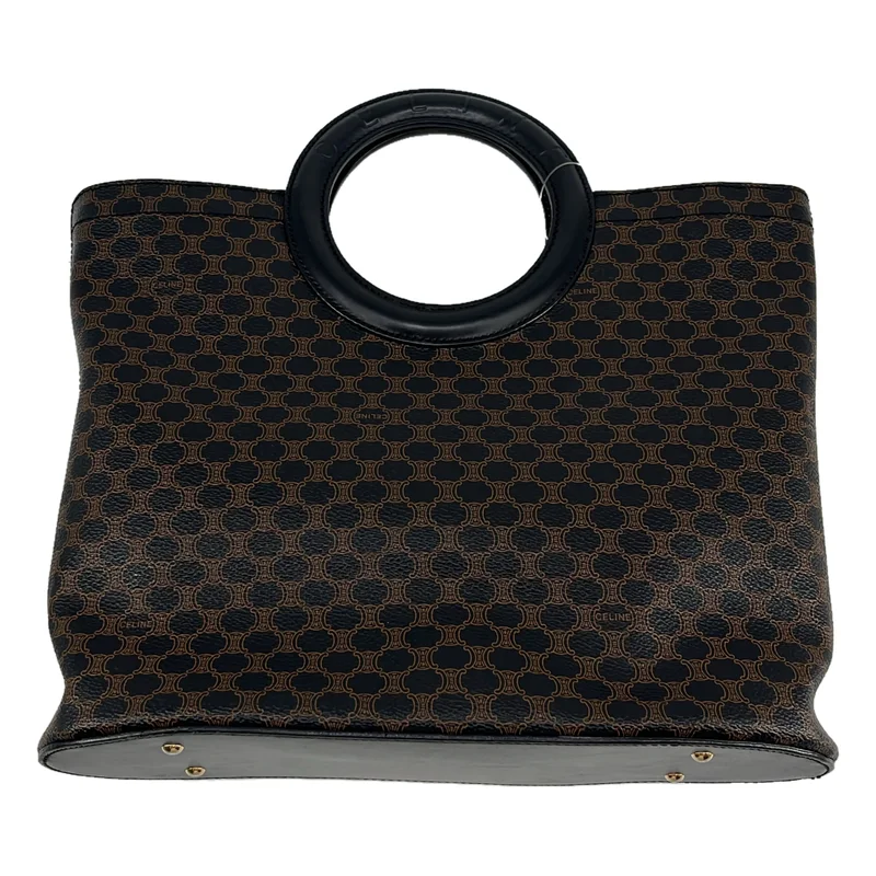CELINE / セリーヌ | マカダム サークルハンドル ハンドバッグ |