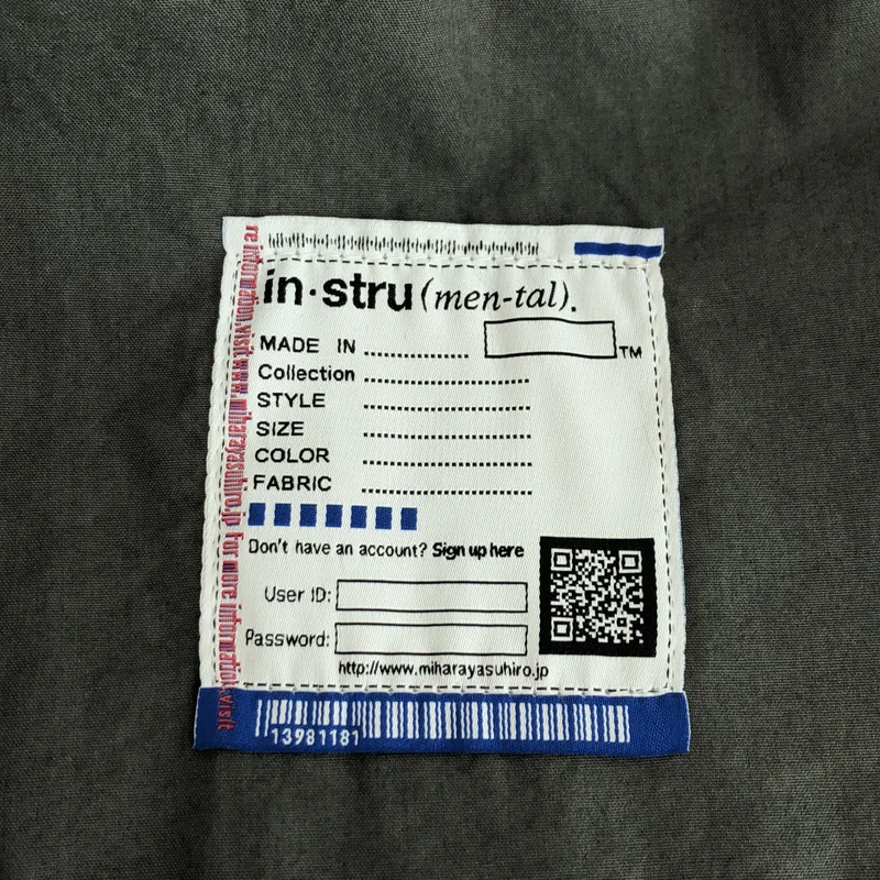 in・stru(men-tal). / インストルメンタル | シャツ_長袖 I12SH012 | 46 | メンズ