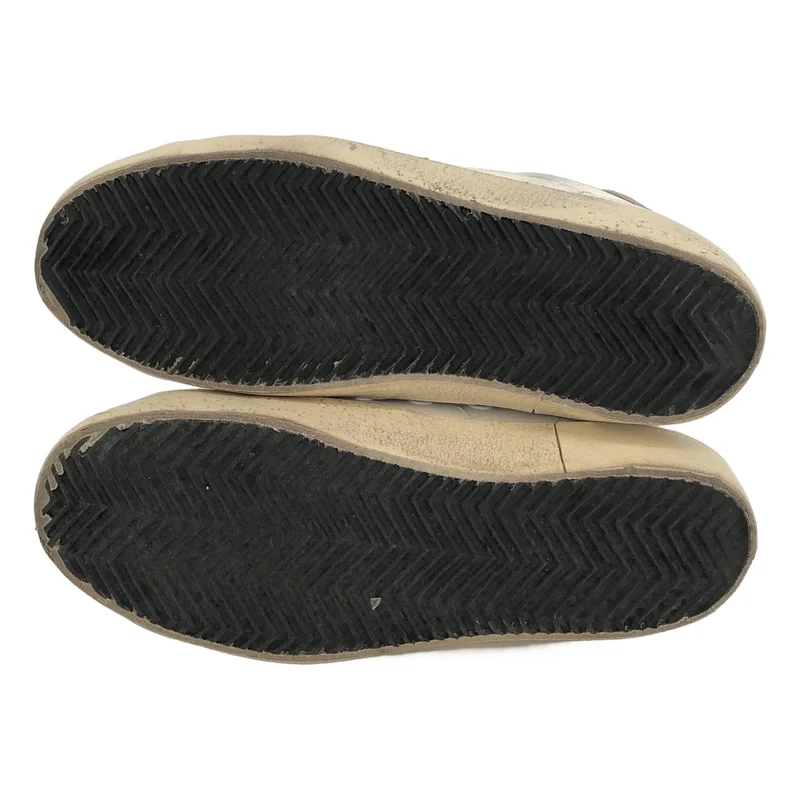 GOLDEN GOOSE / ゴールデングース | SUPERSTAR ヴィンテージ加工 レザースニーカー | 36 | レディース