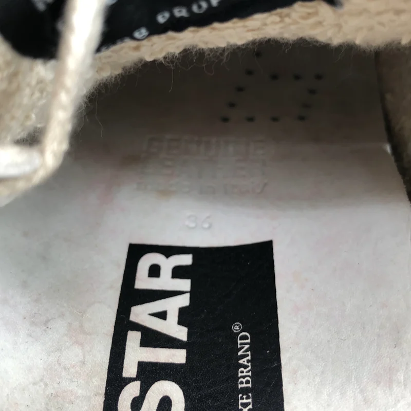 GOLDEN GOOSE / ゴールデングース | SUPERSTAR ヴィンテージ加工 レザースニーカー | 36 | レディース