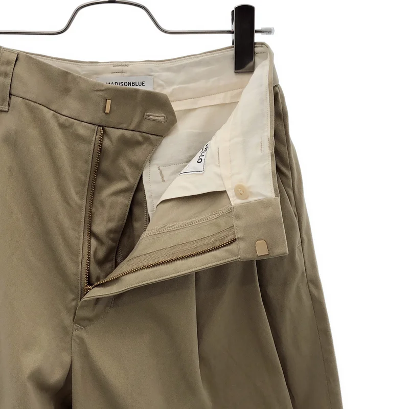 MADISON BLUE / マディソンブルー | 2025SS | PLEATED WIDE LEG PANTS CHINO パンツ | XS | レディース