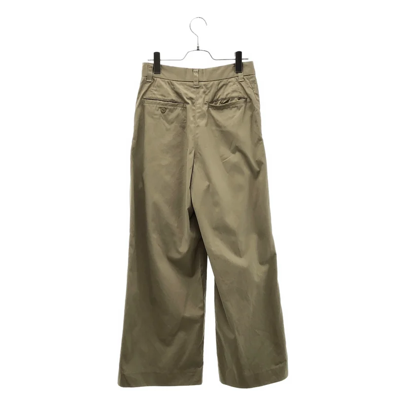 MADISON BLUE / マディソンブルー | 2025SS | PLEATED WIDE LEG PANTS CHINO パンツ | XS | レディース