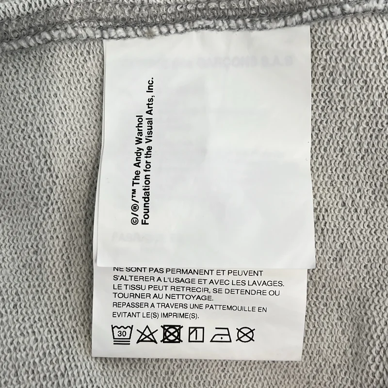 COMME des GARCONS SHIRT / コムデギャルソンシャツ | Andy Warhol / アンディ・ウォーホル スウェット フーディ | L | メンズ