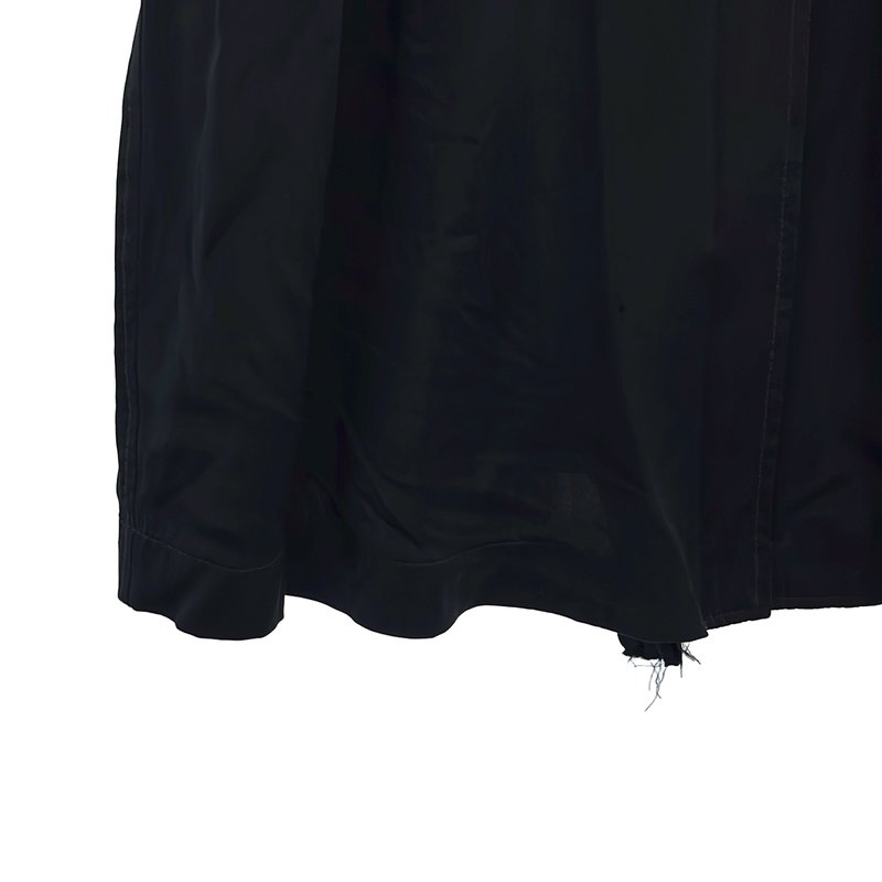 MM6 Maison Margiela / エムエムシックスメゾンマルジェラ | 2018SS | サテン 袖切替 ロング バーシティコート  S32AA0138 | 38 | レディース