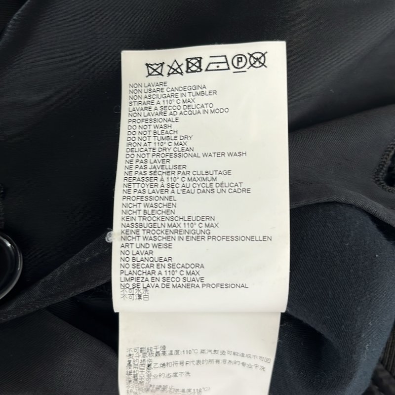 MM6 Maison Margiela / エムエムシックスメゾンマルジェラ | 2018SS | サテン 袖切替 ロング バーシティコート  S32AA0138 | 38 | レディース