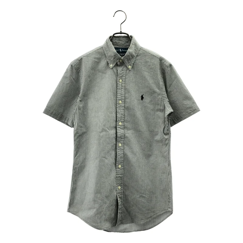POLO RALPH LAUREN / ポロラルフローレン | コットン ストライプ ワンポイントポニー シャツ | XS | メンズ