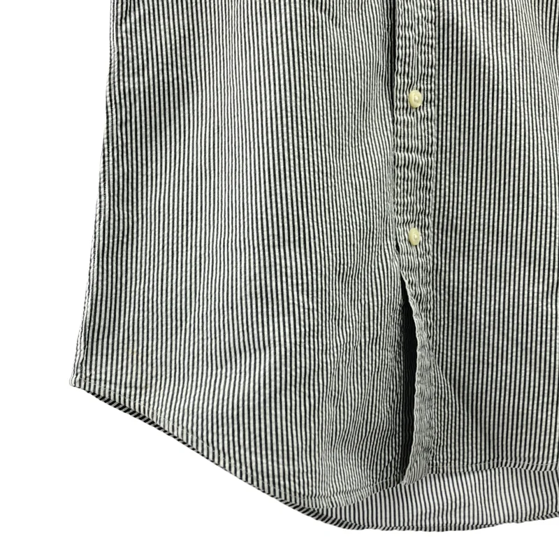 POLO RALPH LAUREN / ポロラルフローレン | コットン ストライプ ワンポイントポニー シャツ | XS | メンズ