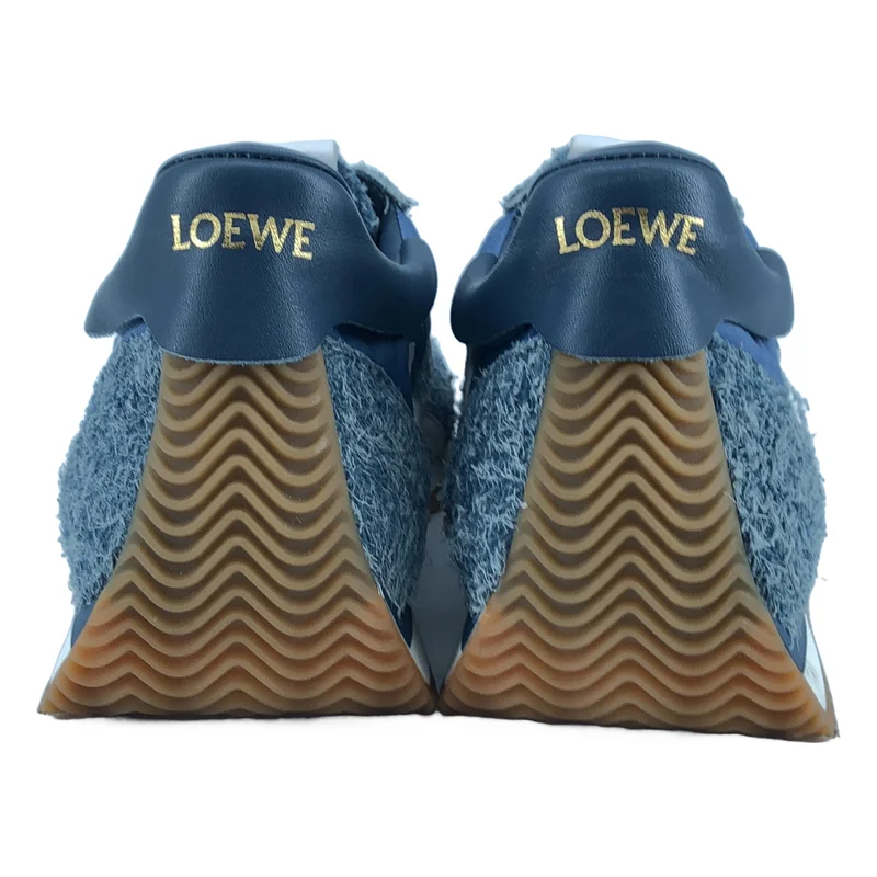 LOEWE / ロエベ | レザー切替 アナグラムロゴ フローランナー スニーカー | 38 | レディース