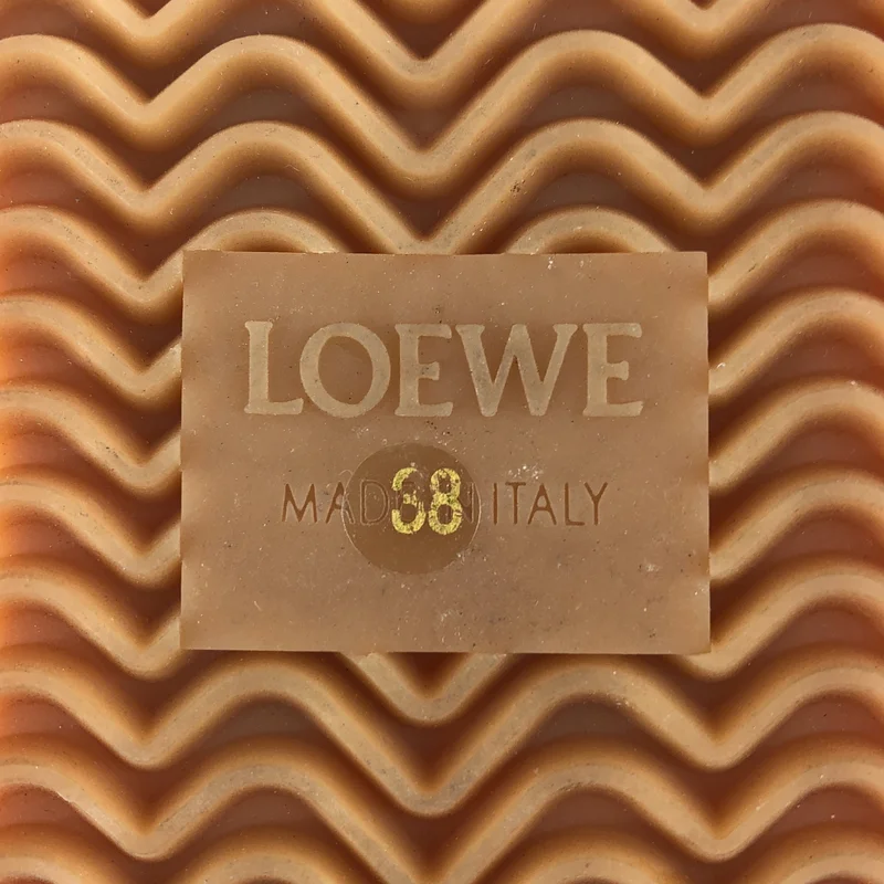 LOEWE / ロエベ | レザー切替 アナグラムロゴ フローランナー スニーカー | 38 | レディース