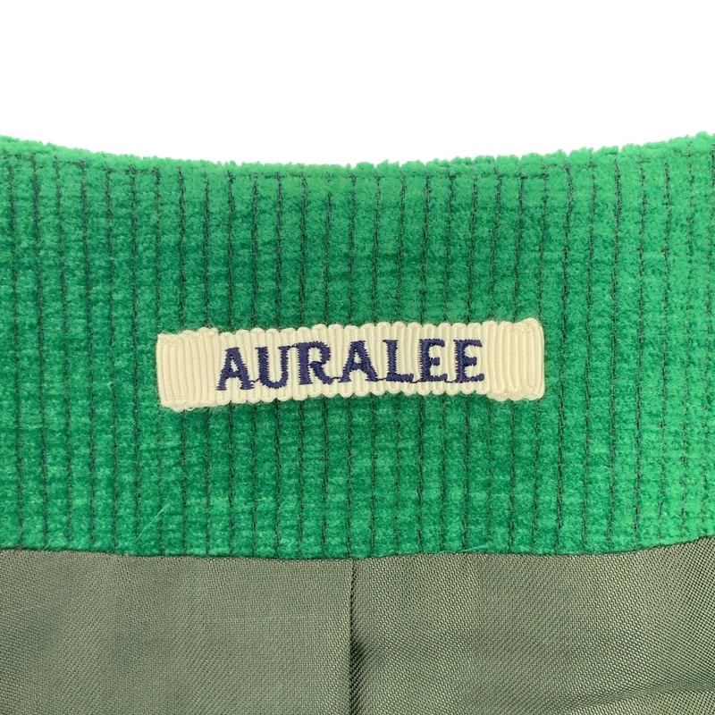 AURALEE / オーラリー | 2022AW | WOOL COTTON MOLE BLOUSON ノーカラージャケット | 0 | レディース